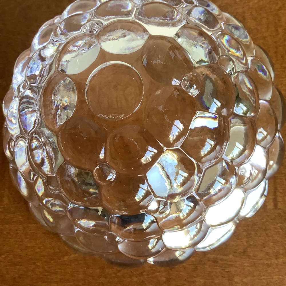 Orrefors Raspberry Crystal Glass Bowl - Picture 5 of 10